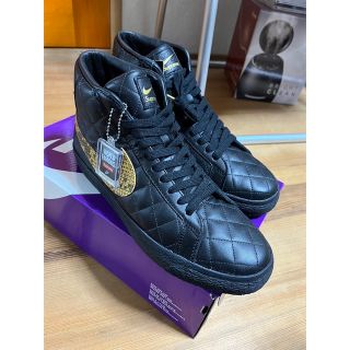 Supreme Nike SB Blazer Mid Black(スニーカー)