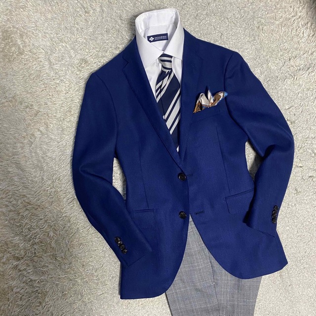 THE SUIT COMPANY(スーツカンパニー)のSUIT COMPANY  英国羊毛使用！160cm8drop S位 メンズのジャケット/アウター(テーラードジャケット)の商品写真