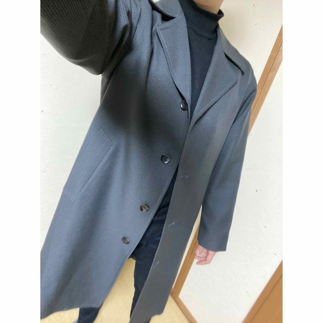 GU(ジーユー)のGU チェスターコート コート メンズ レディース アウター 春 秋 冬 メンズのジャケット/アウター(チェスターコート)の商品写真