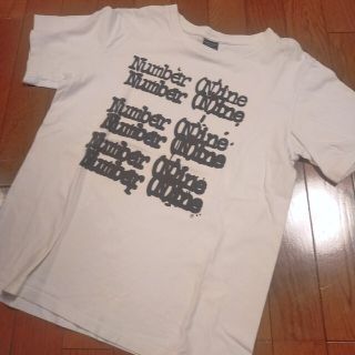 ナンバーナイン(NUMBER (N)INE)のnumber(n)ine ナンバーナイン☆ロゴ Tシャツ M 希少 レア(Tシャツ/カットソー(半袖/袖なし))