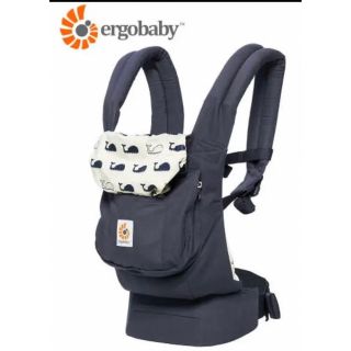 エルゴベビー(Ergobaby)の【未使用・未開封】エルゴベビー オリジナル ベビーキャリア くじら(抱っこひも/おんぶひも)