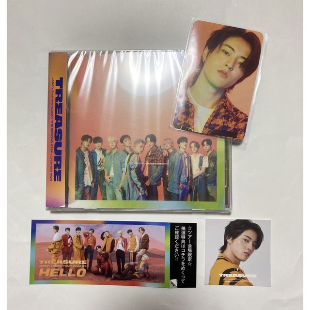 TREASURE - TREASURE CD トレカ ステッカー付 ハルトの通販 by さくら ...