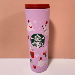 スターバックス(Starbucks)のホリデー 2021 タンブラー パープル　473ml(タンブラー)