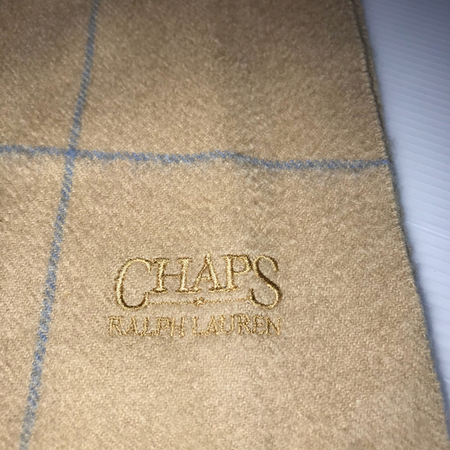 CHAPS(チャップス)のCHAPS ラルフローレンカシミヤマフラー男女兼用 レディースのファッション小物(マフラー/ショール)の商品写真