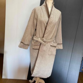 冬用　風呂上がりや部屋着としてのガウン　男女兼用 着丈105cm (ルームウェア)