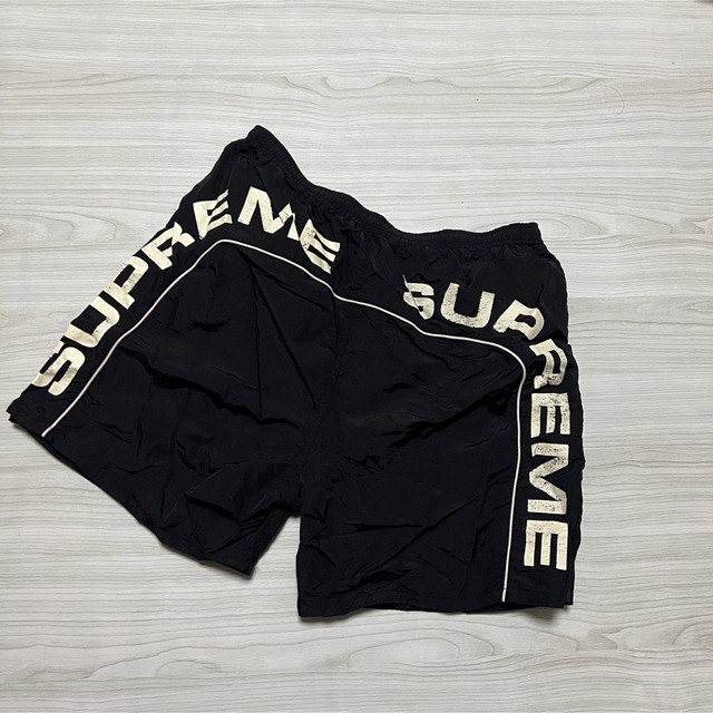 18ss Supreme Arc Logo Water Short BlackBＳ