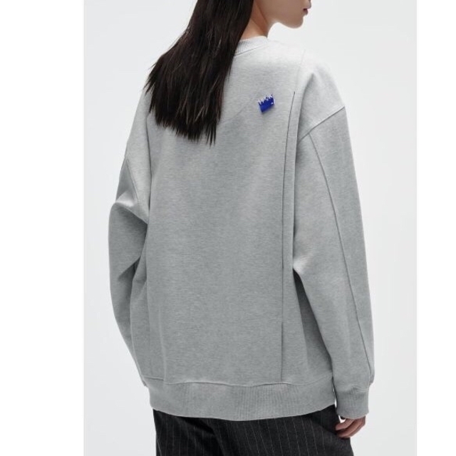 ZARA   未使用ADERERROR オーバーサイズ スウェットシャツグレー