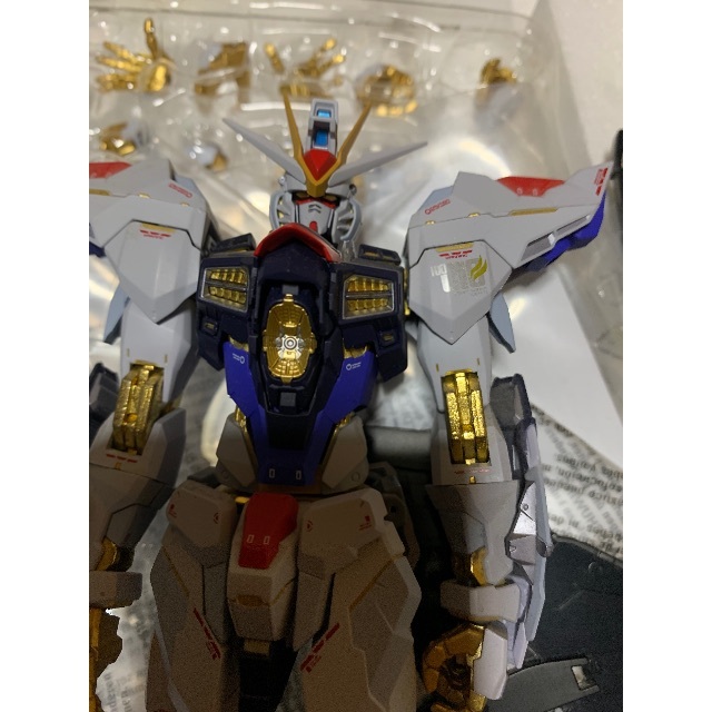 BANDAI(バンダイ)のMETALBUILD ストライクフリーダムガンダム SOUL BLUE ver. エンタメ/ホビーのおもちゃ/ぬいぐるみ(模型/プラモデル)の商品写真