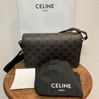 CELINE ミディアム メッセンジャーバッグ メンズ ショルダー セリーヌ