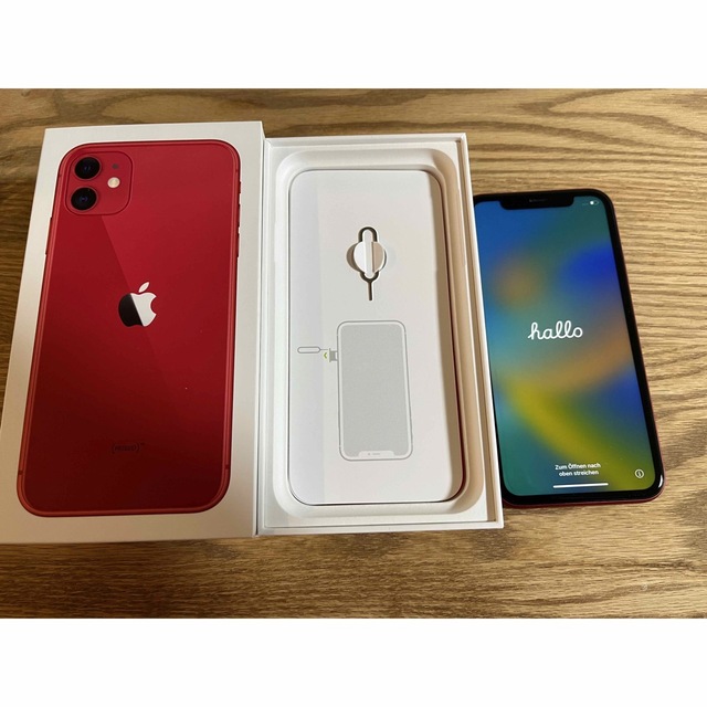 スマートフォン本体iPhone 11 (PRODUCT)RED 128 GB SIMフリー