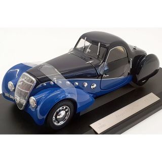 ノレブ 1/18 プジョー 302 Darl`Mat クーペ 1937 ブルー(ミニカー)