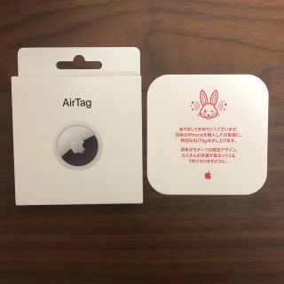 アップル(Apple)のApple AirTag 新品 卯年限定デザイン エアタグ(その他)