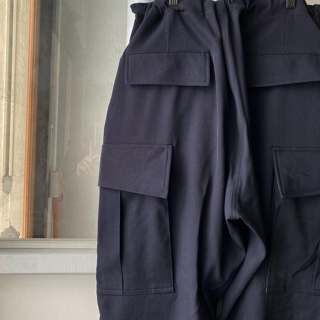 comoli 21ss ウールギャバ6Pパンツ ネイビー サイズ1 | www.jarussi.com.br