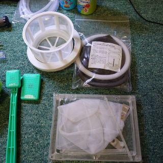アーク500、LED、エアレーション、自動給餌器、お手入れ道具セットの