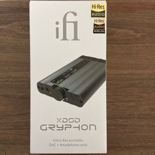 [hydrangea様専用]iFi audio xDSD Gryphon(アンプ)