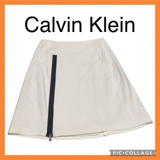 シーケーカルバンクライン(ck Calvin Klein)の【即購入OK!】CalvinKlein ジップデザインスカート(ひざ丈スカート)