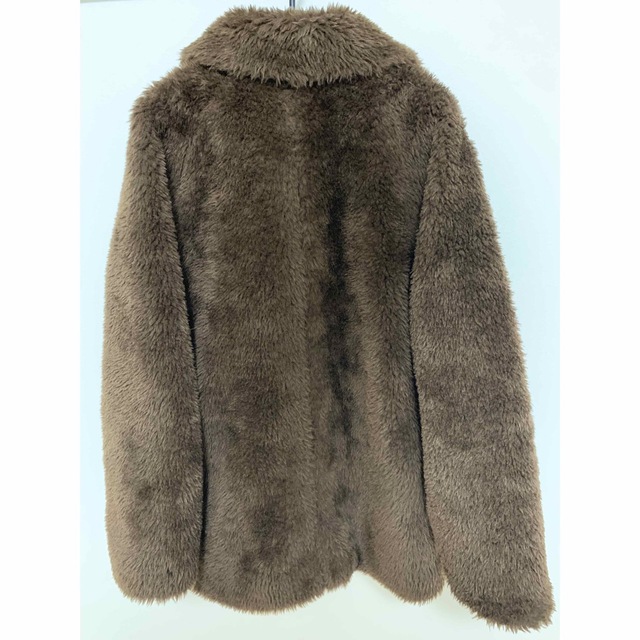 moussy(マウジー)の【moussy】VOLUME F／FUR MIDDLE コート レディースのジャケット/アウター(毛皮/ファーコート)の商品写真