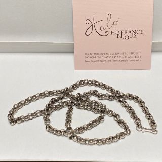 アッシュペーフランス(H.P.FRANCE)の【Antique】 アンティークシルバー ロロチェーン ロングネックレス(ネックレス)