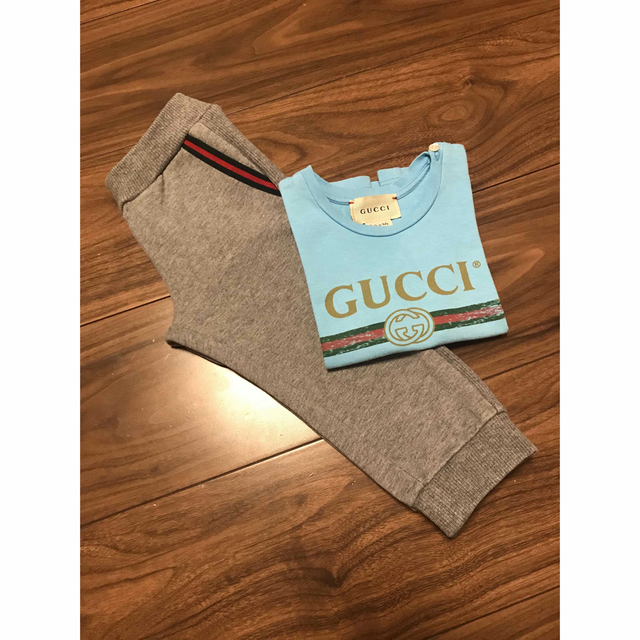 Gucci(グッチ)のグッチ　バーバリー　フェンディ  モンクレール  アルマーニ  パンツ　スエット キッズ/ベビー/マタニティのベビー服(~85cm)(パンツ)の商品写真