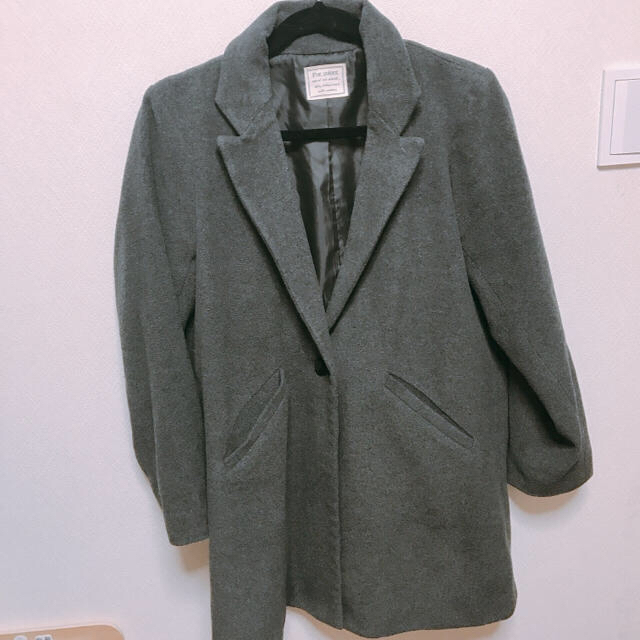 さくりな様専用♡チェスターコート グレー レディースのジャケット/アウター(チェスターコート)の商品写真