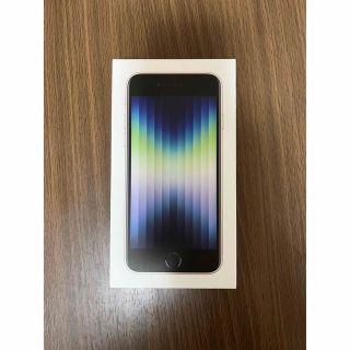 アイフォーン(iPhone)のアップル iPhoneSE 第3世代 64GB スターライト softbank(スマートフォン本体)