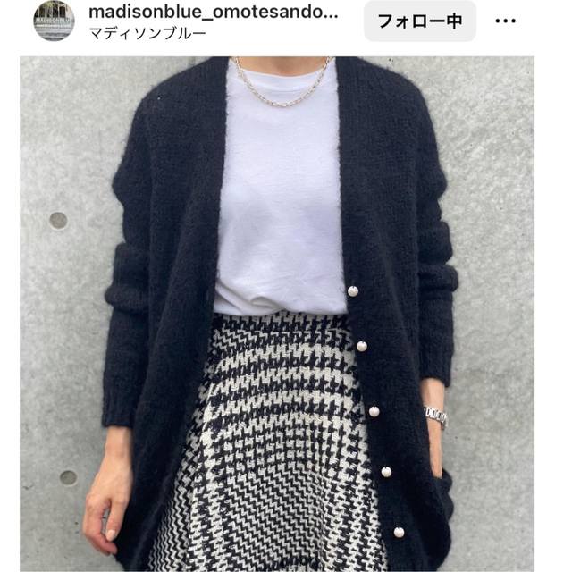 MADISONBLUE マディソンブルー LOOSE BIG V カーディガン