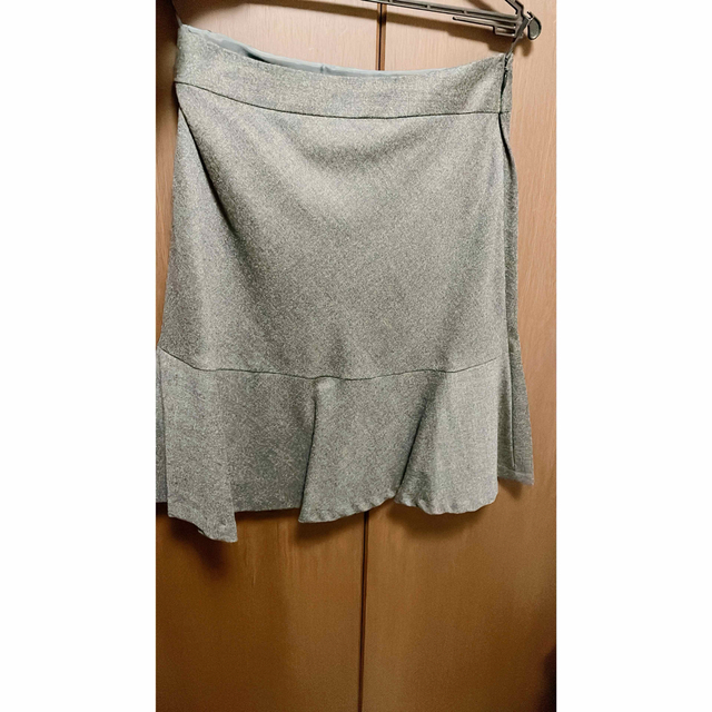 青山(アオヤマ)の青山　スーツスカート レディースのスカート(ひざ丈スカート)の商品写真