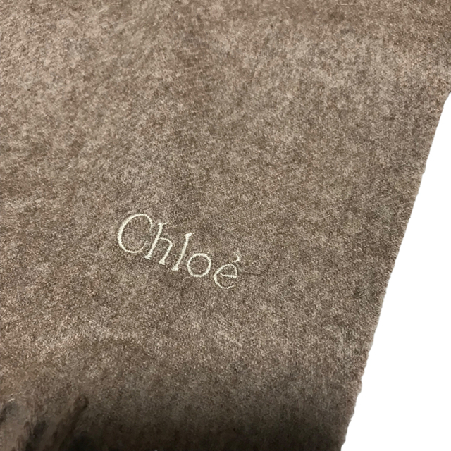 Chloe(クロエ)のクロエカシミヤ混大判マフラー ショール  レディースのファッション小物(マフラー/ショール)の商品写真