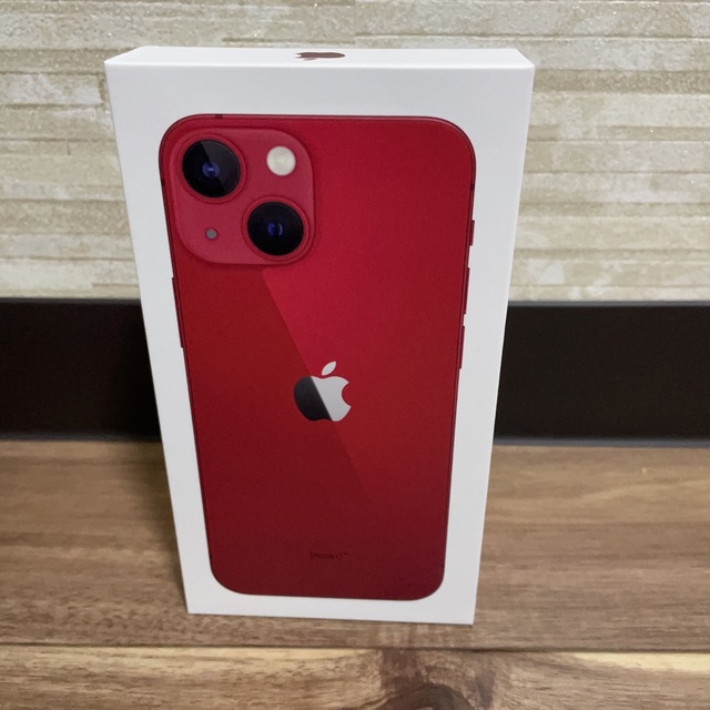 有名ブランド iPhone - iPhone 13 mini 128GB (PRODUCT)RED simフリー