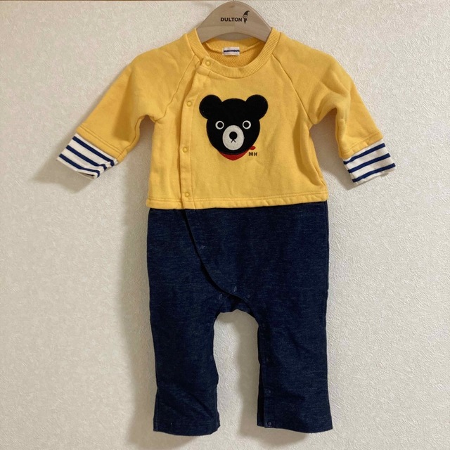 mikihouse(ミキハウス)のミキハウス　ロンパース　つなぎ キッズ/ベビー/マタニティのキッズ服男の子用(90cm~)(その他)の商品写真