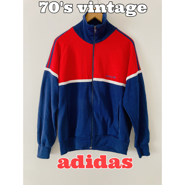 adidas - adidas アディダス 70's古着 トラックジャケット ジャージの