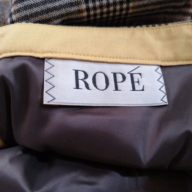 ROPE’(ロペ)の【美品】ROPE　ロペ　チェックマキシフレアスカート レディースのスカート(ロングスカート)の商品写真