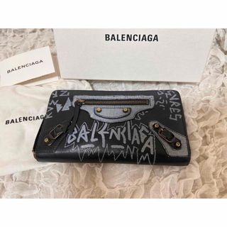 バレンシアガ(Balenciaga)の正規品バレンシアガ　グラフィティ　中古BALENCIAGA(長財布)