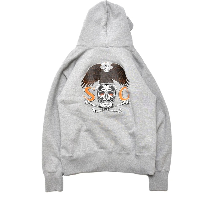 キムタク着　Subculture EAGLE SKULL HOODIE  ③