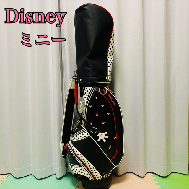 入手困難】Disney ディズニー ミニー キャディバッグ ゴルフバッグ-