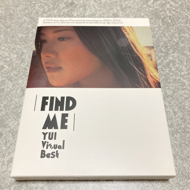 YUI FIND ME YUI Visual Best DVD 初回生産限定盤