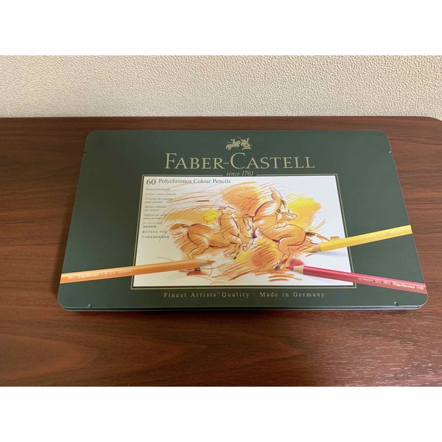 FABER-CASTELL(ファーバーカステル)の色鉛筆 ファーバーカステル ポリクロモス 60色 エンタメ/ホビーのアート用品(色鉛筆)の商品写真