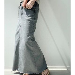 アパルトモンドゥーズィエムクラス(L'Appartement DEUXIEME CLASSE)のL'Appartement×GOOD GRIEF DENIM LONG スカート(ロングスカート)