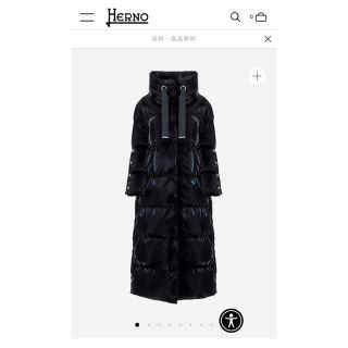 HERNO - 【タグ付き新品未使用】HERNOヘルノ PE'NOMBRE ロング HERNO - 【タグ付き新品未使用】HERNOヘルノ PE'NOMBRE ロング