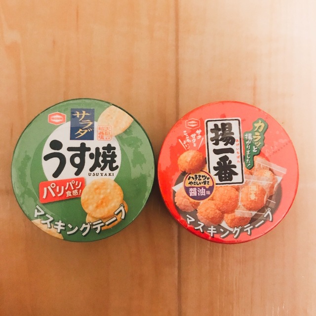 亀田製菓 ぽたぽた焼 ポストカード マスキングテープ クッキングシート非売品