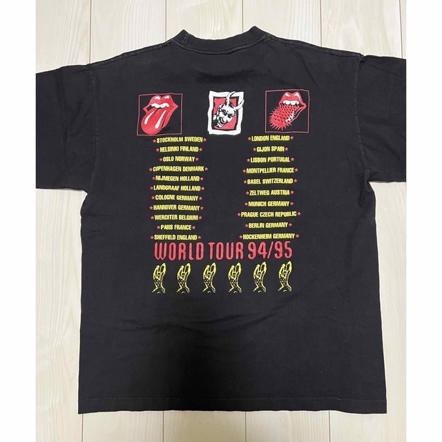 90'S THE ROLLING STONES Tシャツ ヴィンテージ メンズのトップス(Tシャツ/カットソー(半袖/袖なし))の商品写真