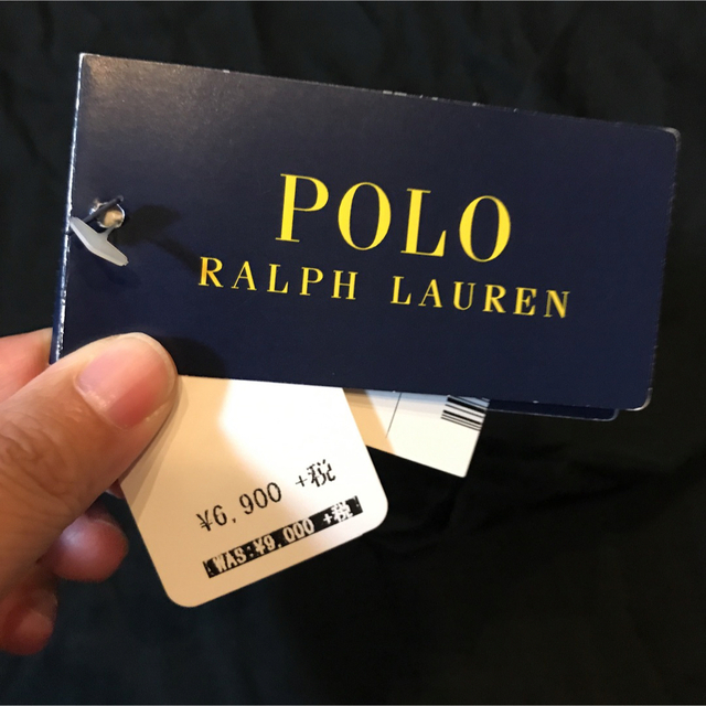 POLO RALPH LAUREN(ポロラルフローレン)のポロラルフローレン　ロンT ブラック　L レディースのトップス(Tシャツ(長袖/七分))の商品写真