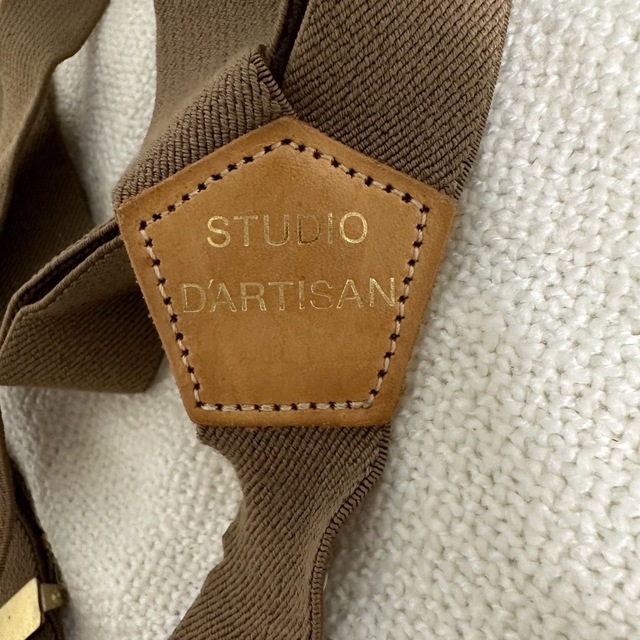 STUDIO D'ARTISAN(ステュディオダルチザン)の【STUDIO DARTISAN】スタジオダルチザン　サスペンダー メンズのファッション小物(サスペンダー)の商品写真