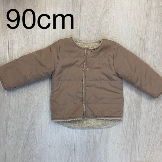 90cm 裏ボアアウター キッズ/ベビー/マタニティのキッズ服女の子用(90cm~)(ジャケット/上着)の商品写真