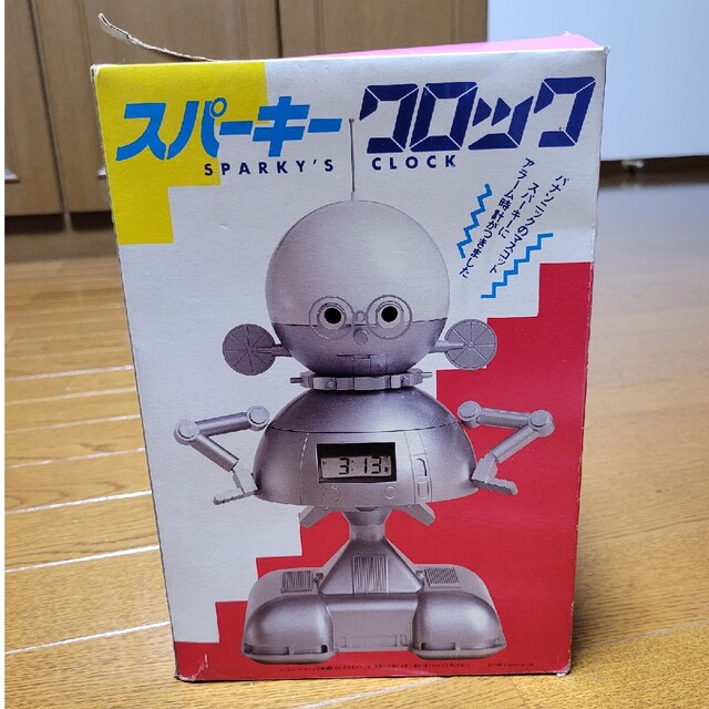 スパーキー クロック パナソニック 箱&説明書あり 昭和レトロの スパーキー クロック パナソニック 箱&説明書あり 昭和レトロの