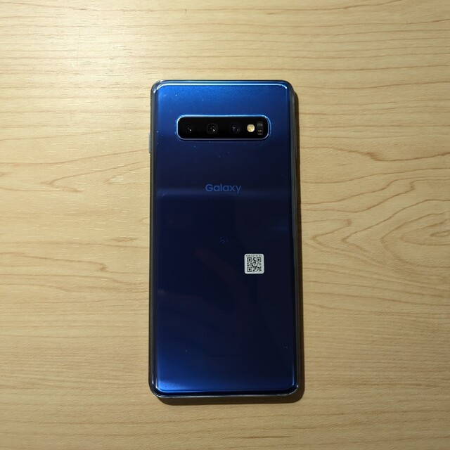 Galaxy S10 Prism Blue 128 GB SIMフリー スマホ/家電/カメラのスマートフォン/携帯電話(スマートフォン本体)の商品写真