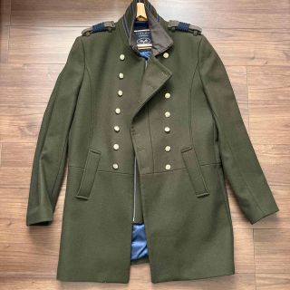 ザラ(ZARA)のZARA MAN ナポレオンコート　XL ミリタリージャケット　ザラ　メンズ(チェスターコート)