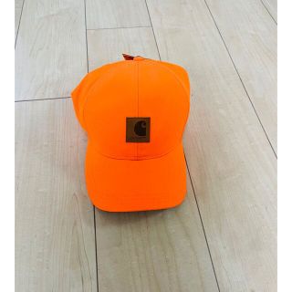 カーハート(carhartt)のCarharrt カーハート ネオンオレンジ キャップ(キャップ)