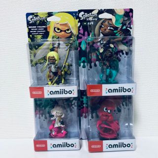 ニンテンドースイッチ(Nintendo Switch)のスプラトゥーン　amiibo タコ　ヒメ　イイダ　インクリングイエロー(ゲームキャラクター)