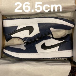 NIKE ナイキ　ゴルフシューズ　ソフトスパイク　27cm ネイビー